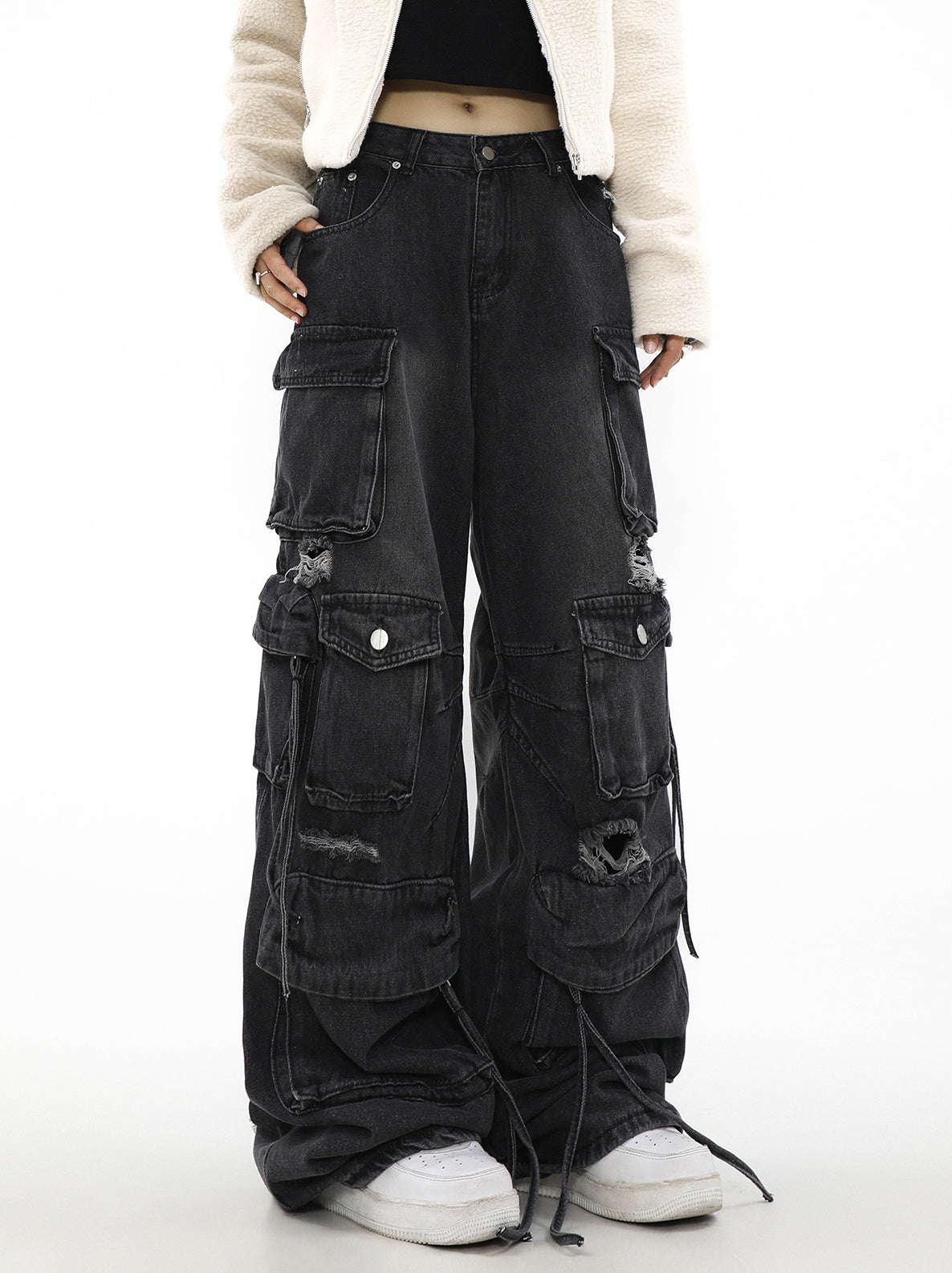 Cargo Denim Pants NA7012