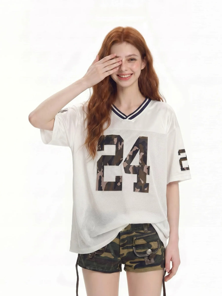 カモフラメッシュゲームTシャツ MW10403