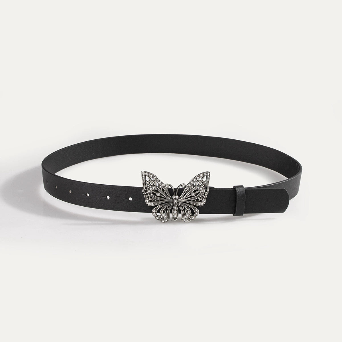 Butterfly Buckle PU Leather Belt BL7001