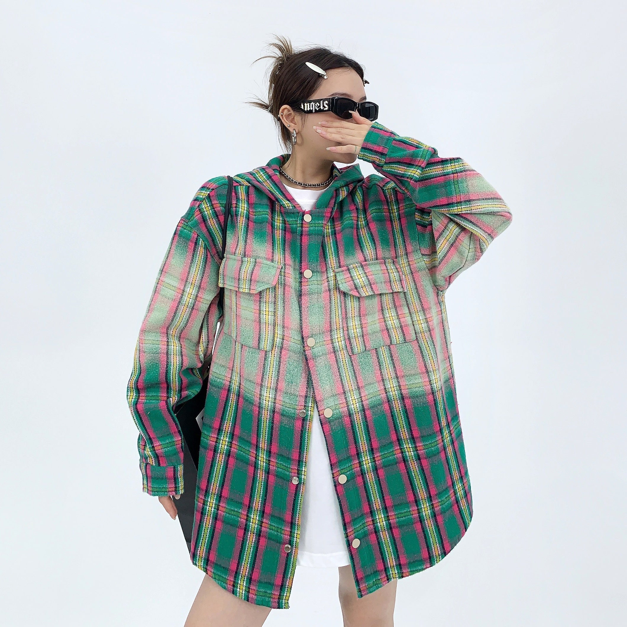 gradient hooded MW9011