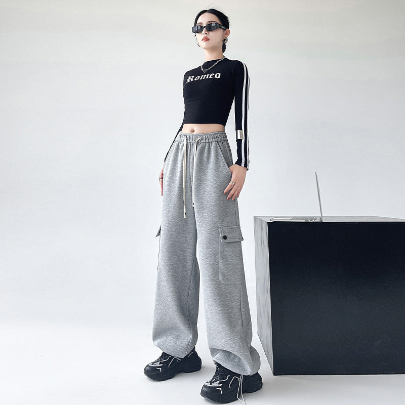 サイドポケットスウェットパンツ H1208