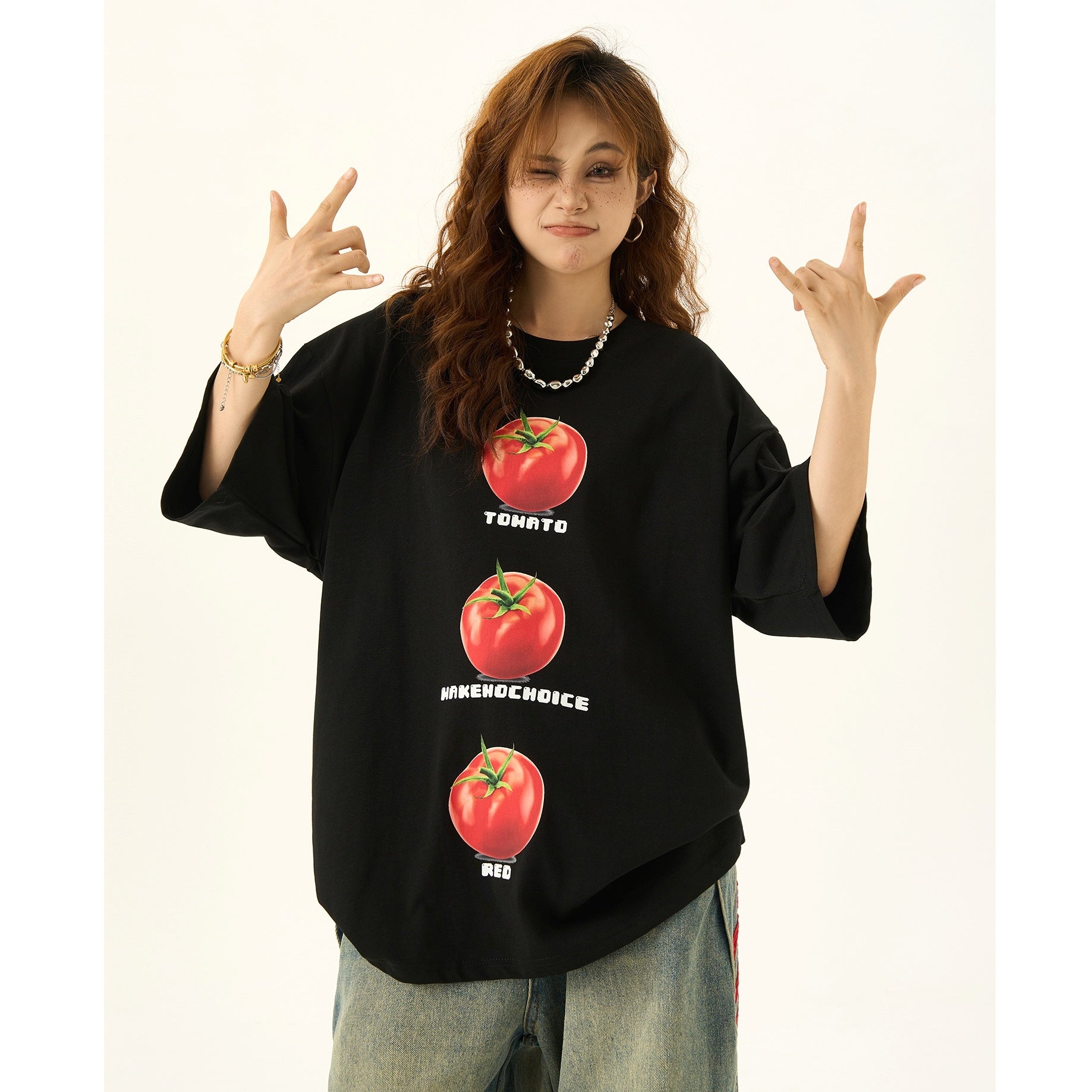 Tomato Print T-shirt HG7046