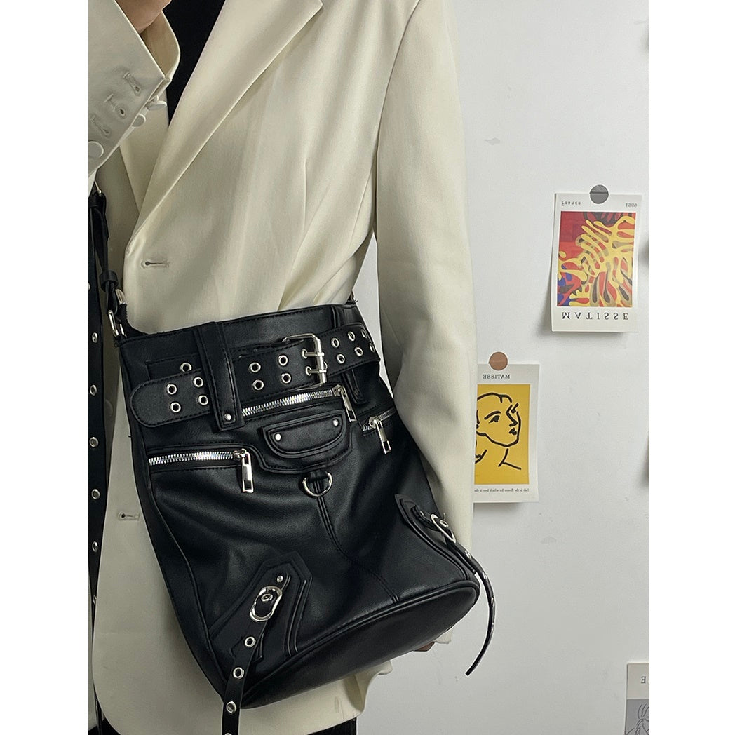 Rivet Heavy Industry One-Shoulder Bag BA020