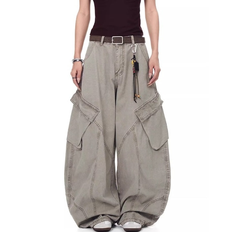 Vintage Loose Curve Cargo Pants MW10042