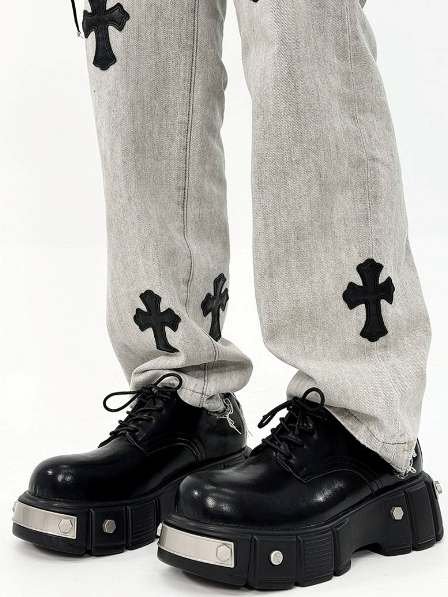 Iron Toe Highsole Shoes SH2006