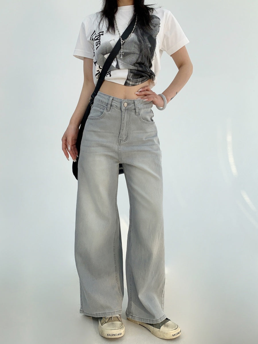 Washed Micro Stretch Denim Pants MW10033