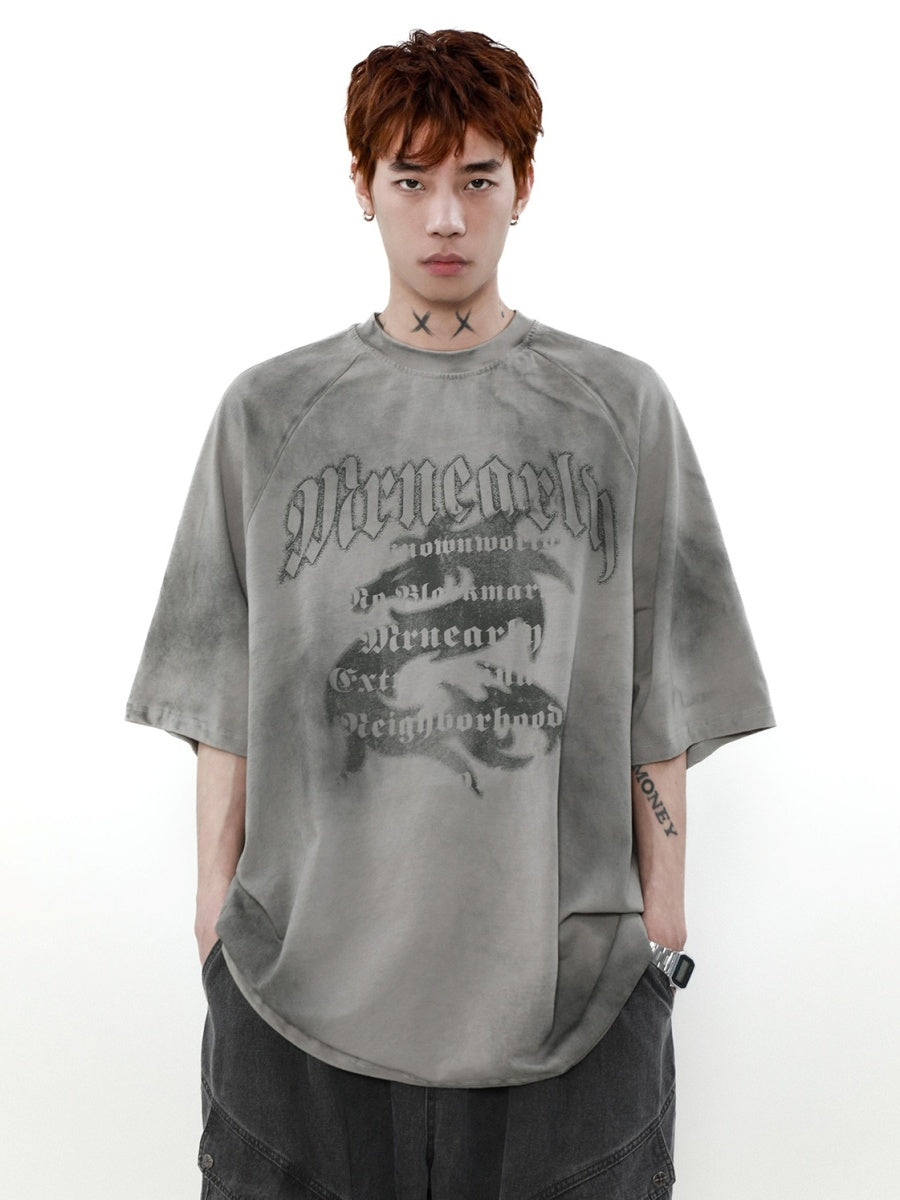 American Retro Dragon T-Shirt MR8004