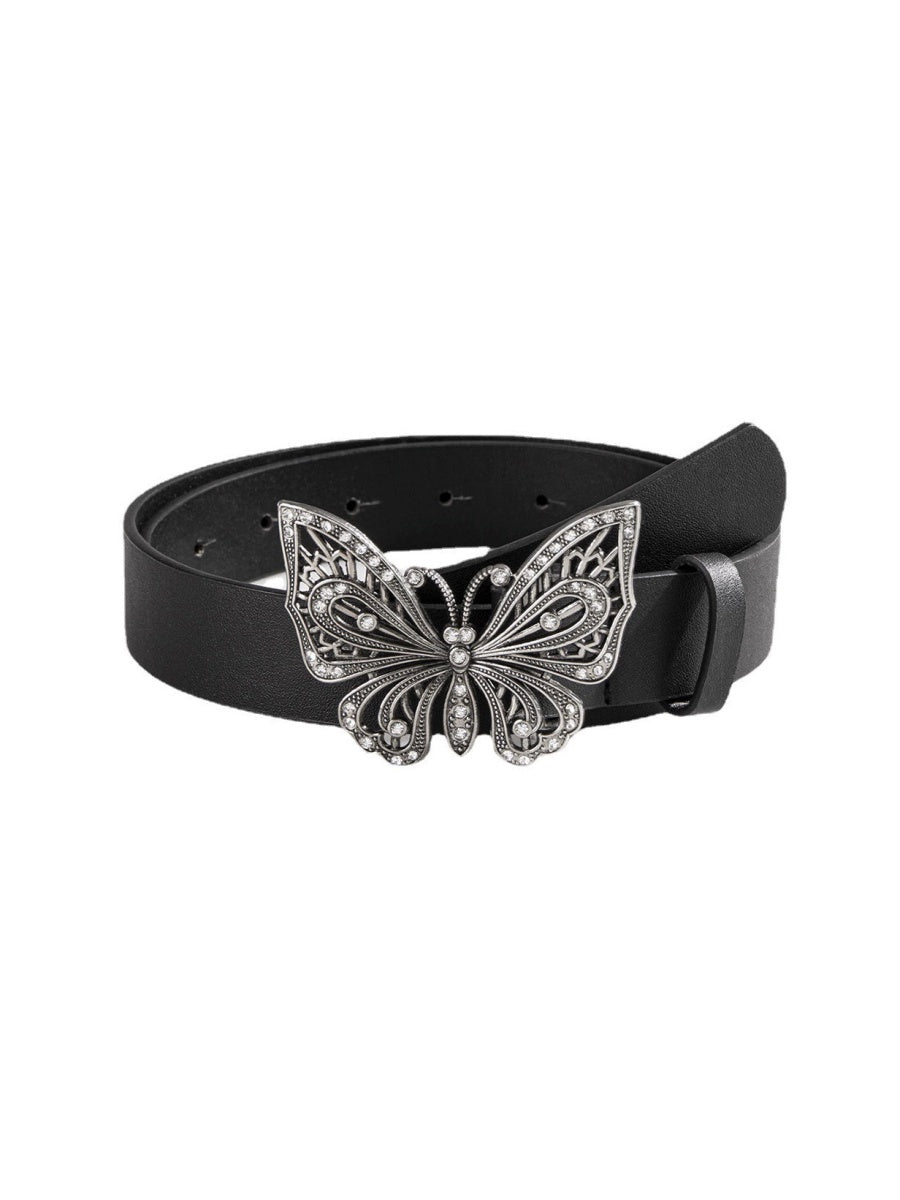 Butterfly Buckle PU Leather Belt BL7001