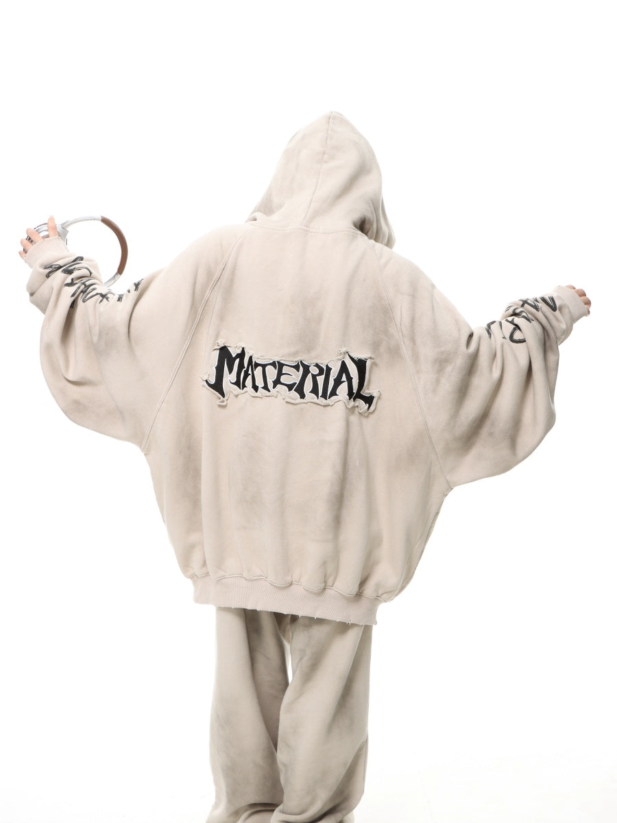 『SNSで大人気』ゆったりシルエット マッドダイパーカーHG7140