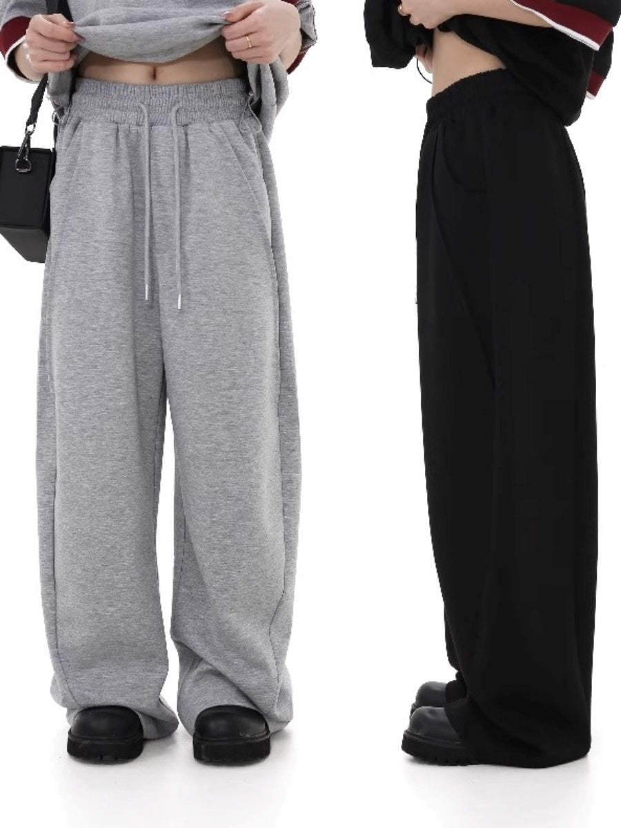 Panel Design Casual Loose Sweatpants GB7033