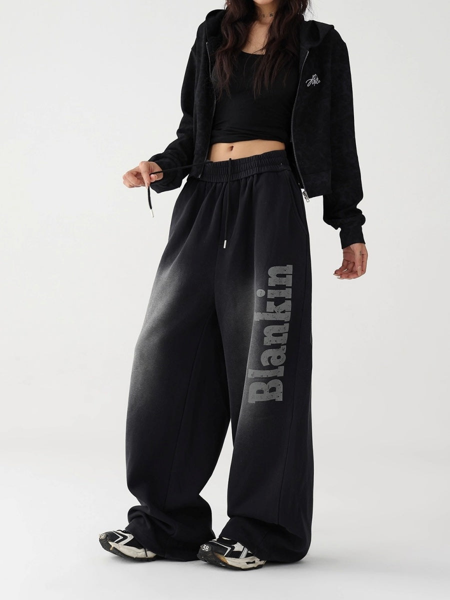 ウォッシュドワイドスウェットパンツ AC7145