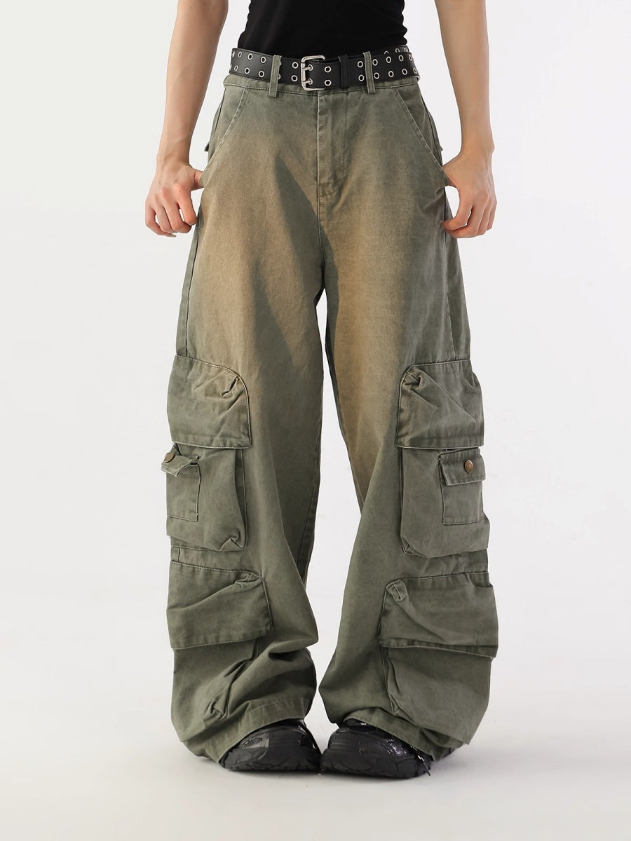 Vintage Loose Cargo Work Pants AC7165