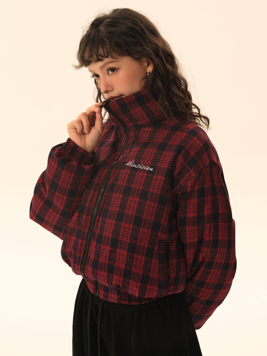 【블랙만 10일 이내에 신고】리버시블 쇼트 다운 EZ042