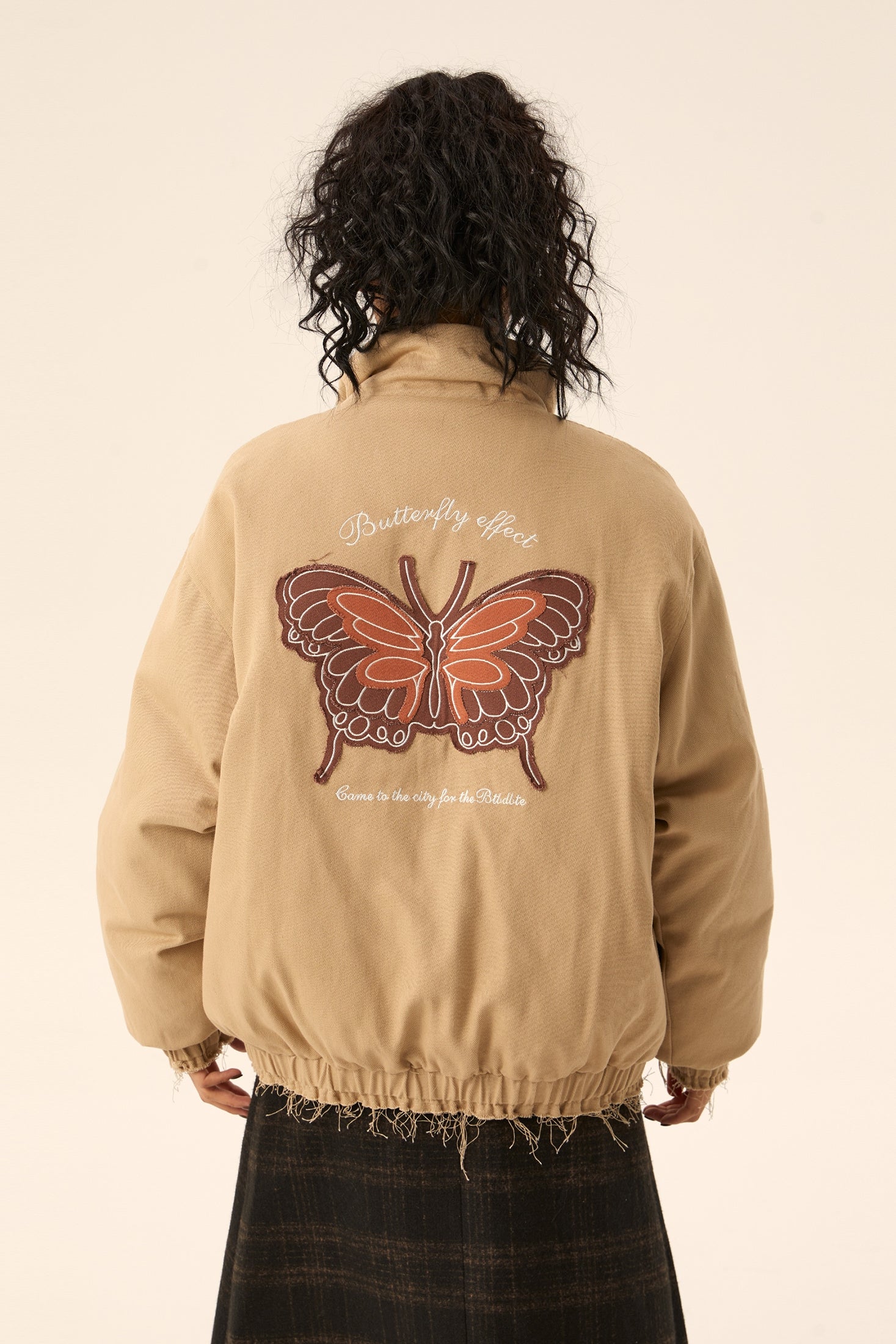 Butterfly collar jacket EZ060