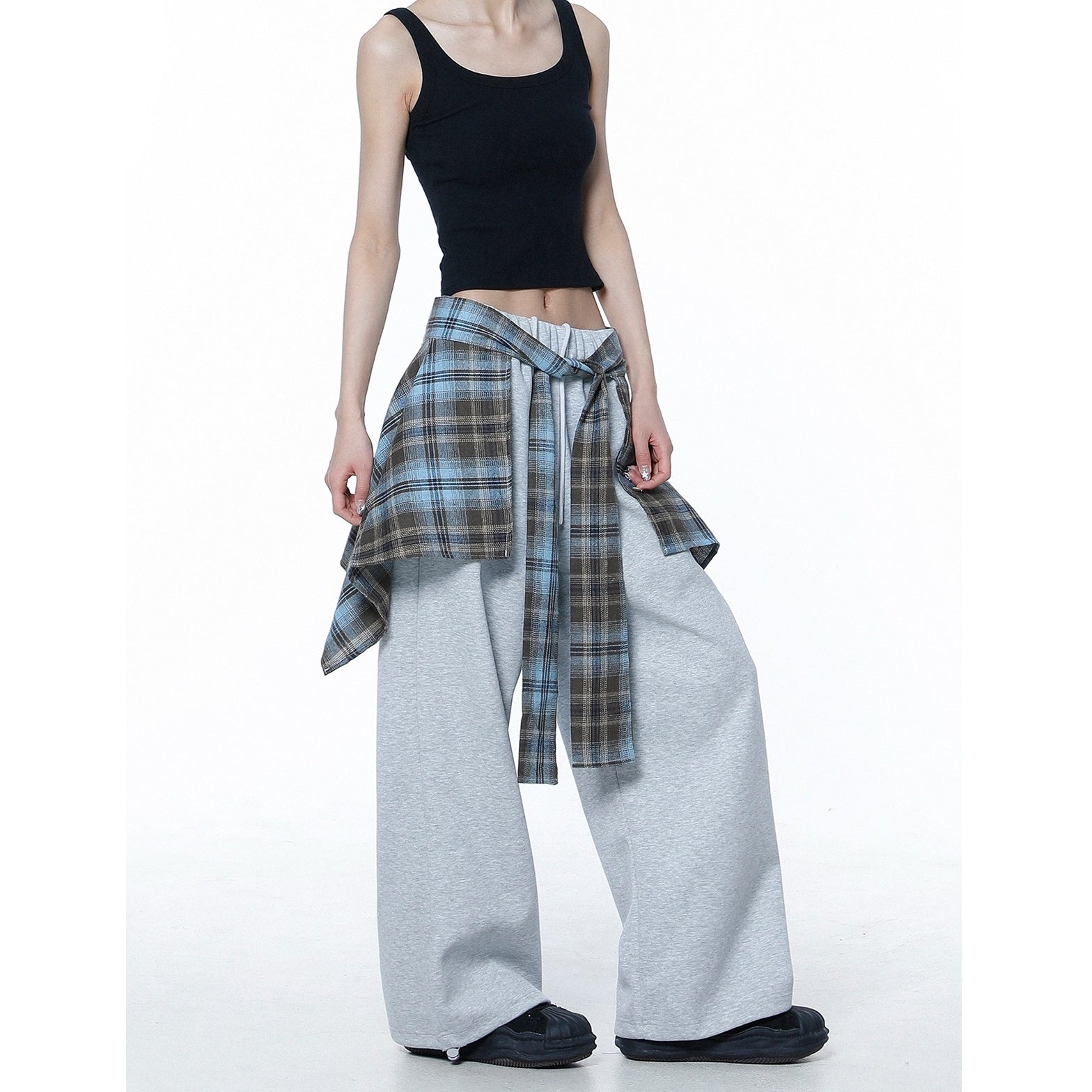 Basic Straight Sports Sweat Pants IC9038