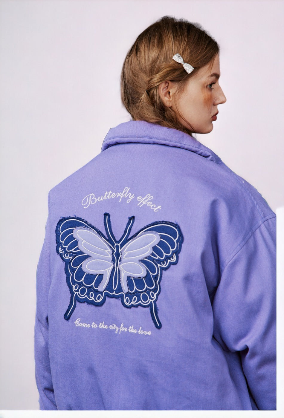 Butterfly collar jacket EZ060
