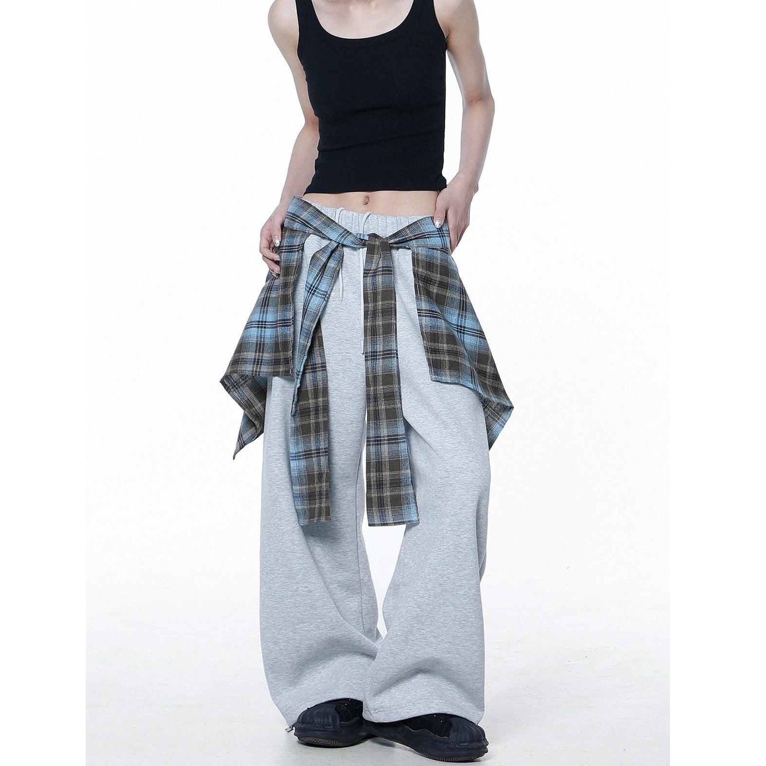 Basic Straight Sports Sweat Pants IC9038