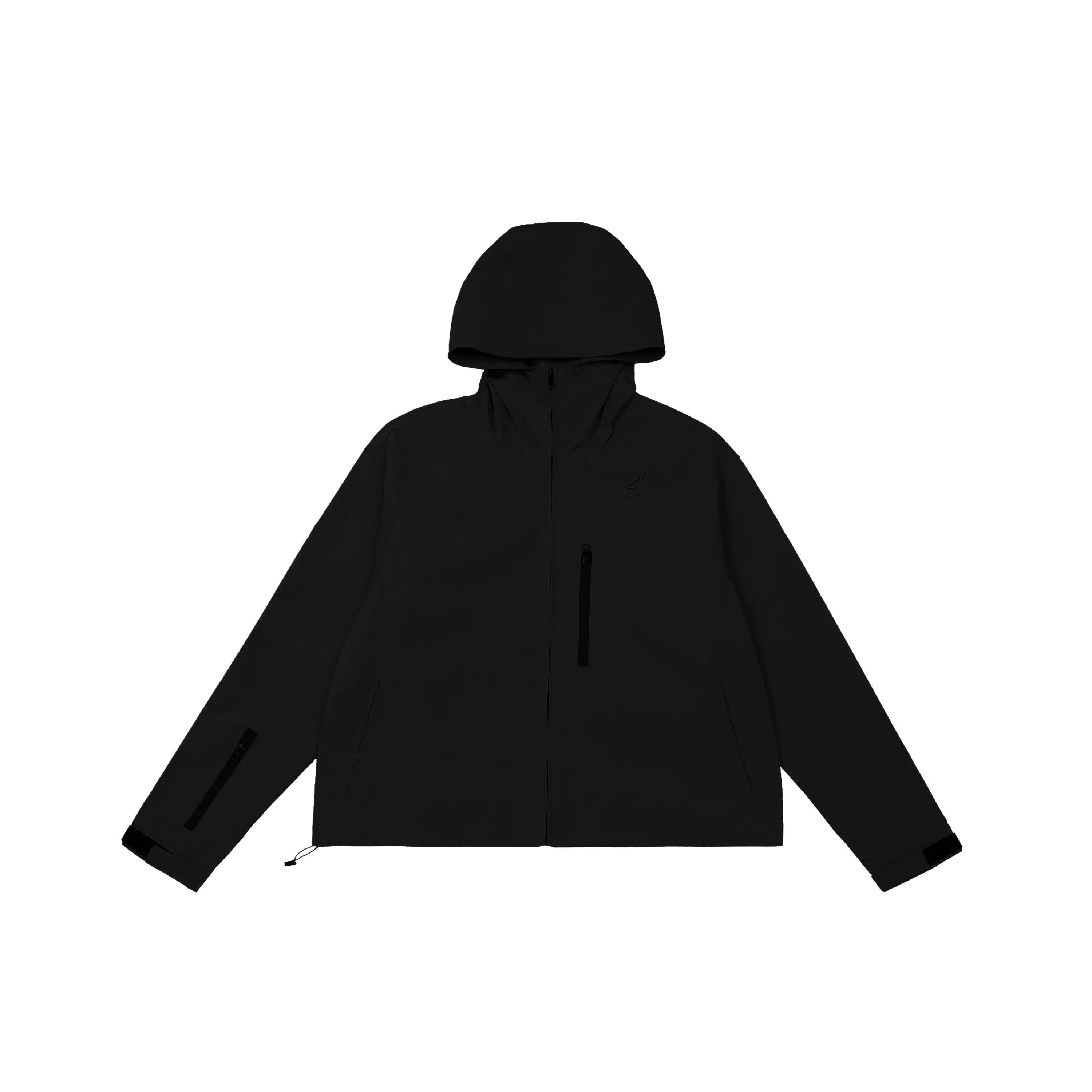 vintage style short hooded jacket EZ101