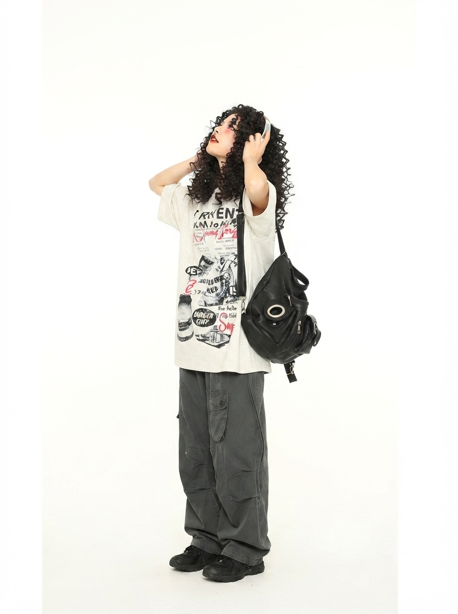 ヴィンテージダイナーグラフィックTシャツ MW10399