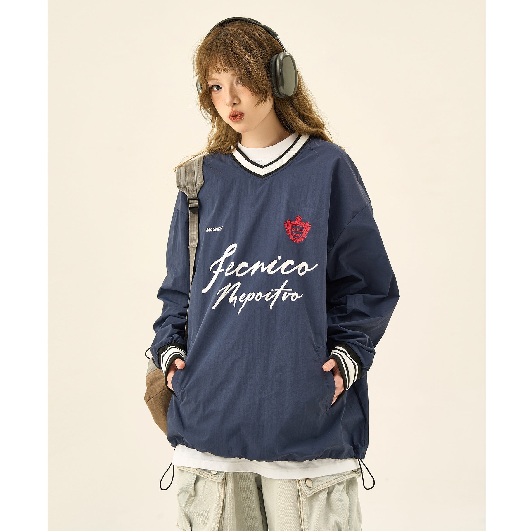 v-neck pullover HG7004