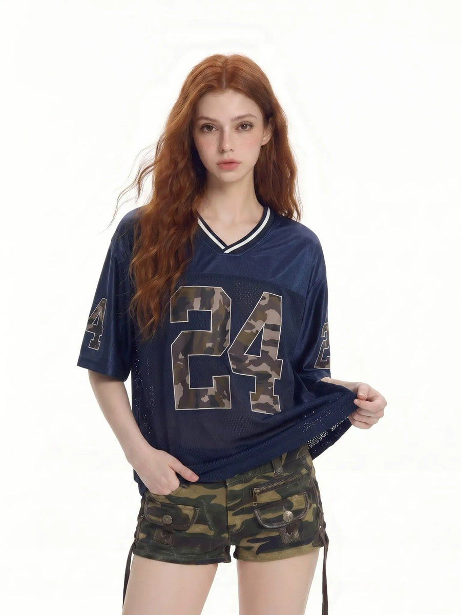 カモフラメッシュゲームTシャツ MW10403