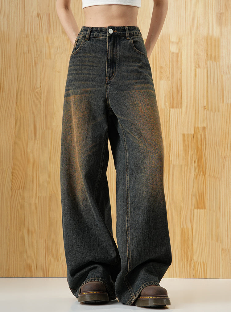 Vintage Wide-Leg Jeans BJ7003