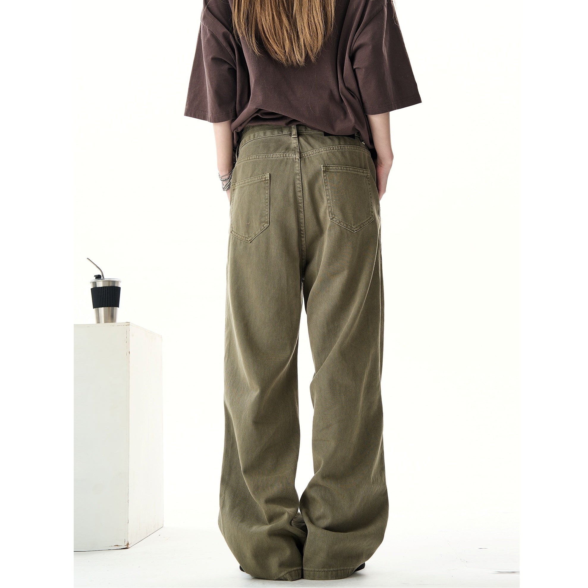 Micro Flare Casual Work Pants HG7142