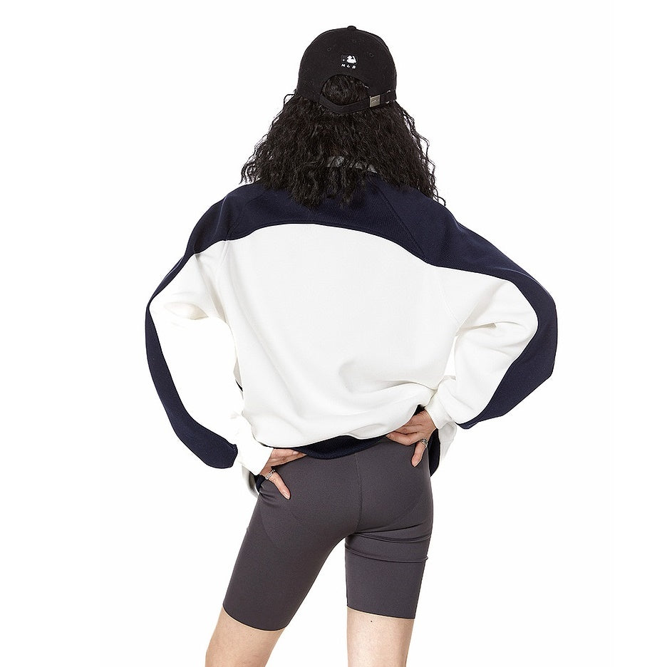 Contras Color Raglan Sleeve Sweat MW9326