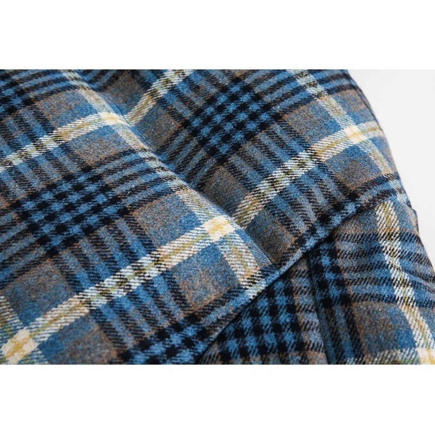 Vintage Plaid Padded Jacket MW9731