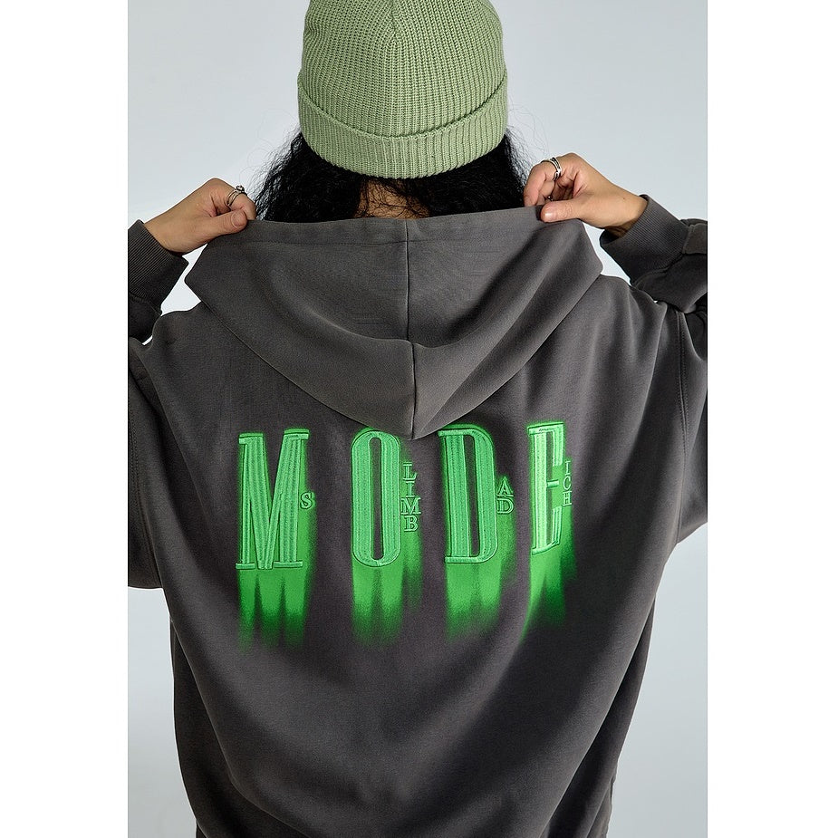 Heavyweight Graphic Logo OverSize Hooded Parka MW9321