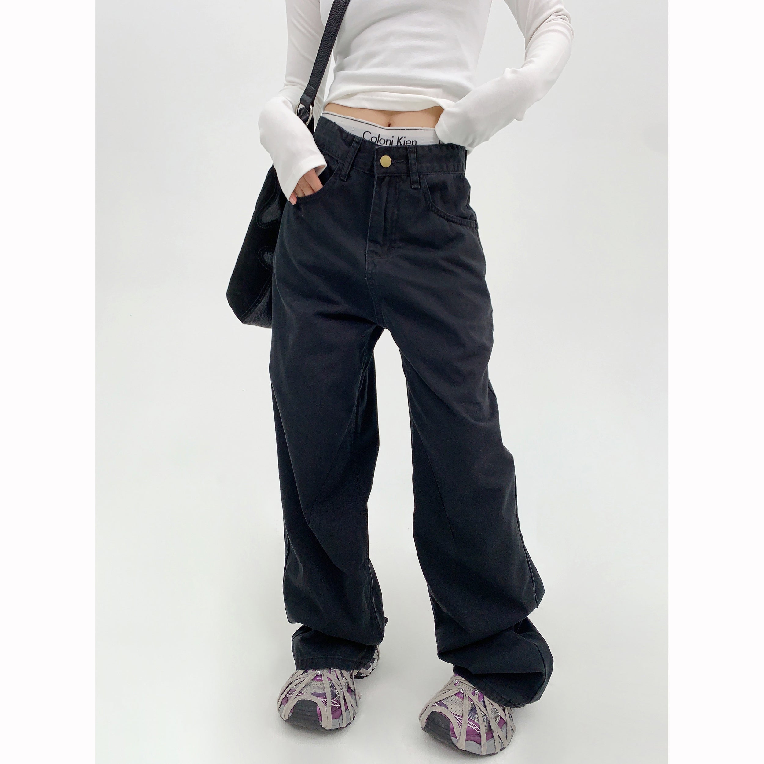 Loose Straight Casual Pants MW9567