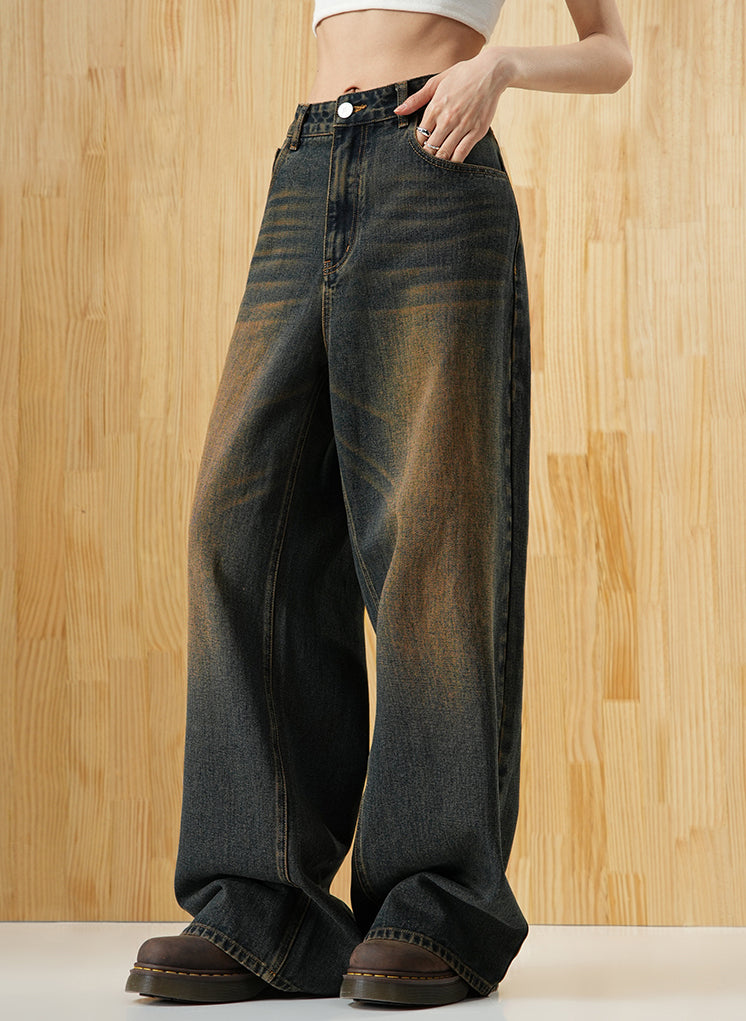 Vintage Wide-Leg Jeans BJ7003