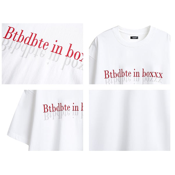 Simple Letter Print T-Shirt MW9239