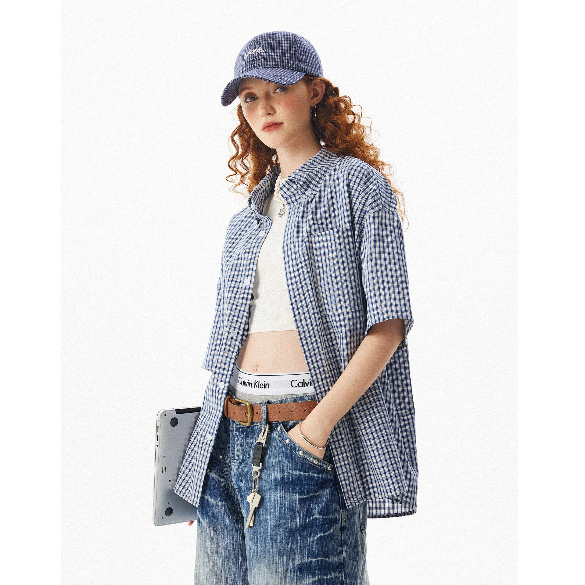 Boys Like Casual Plaid Shirt MW10089