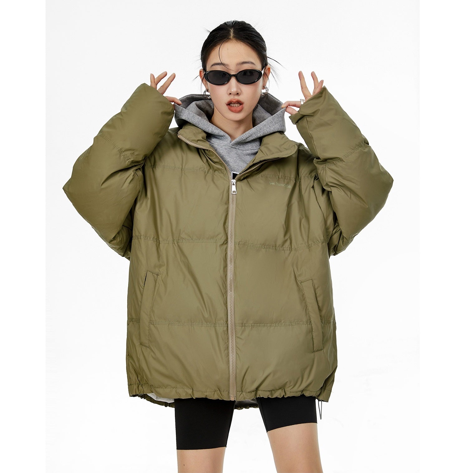 Stand Collar Light Down Jacket MW9664