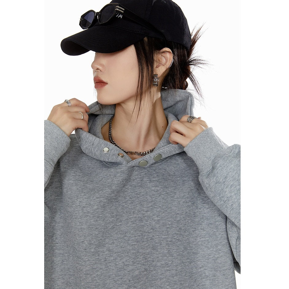 Simple Loose Hoodie MW9325