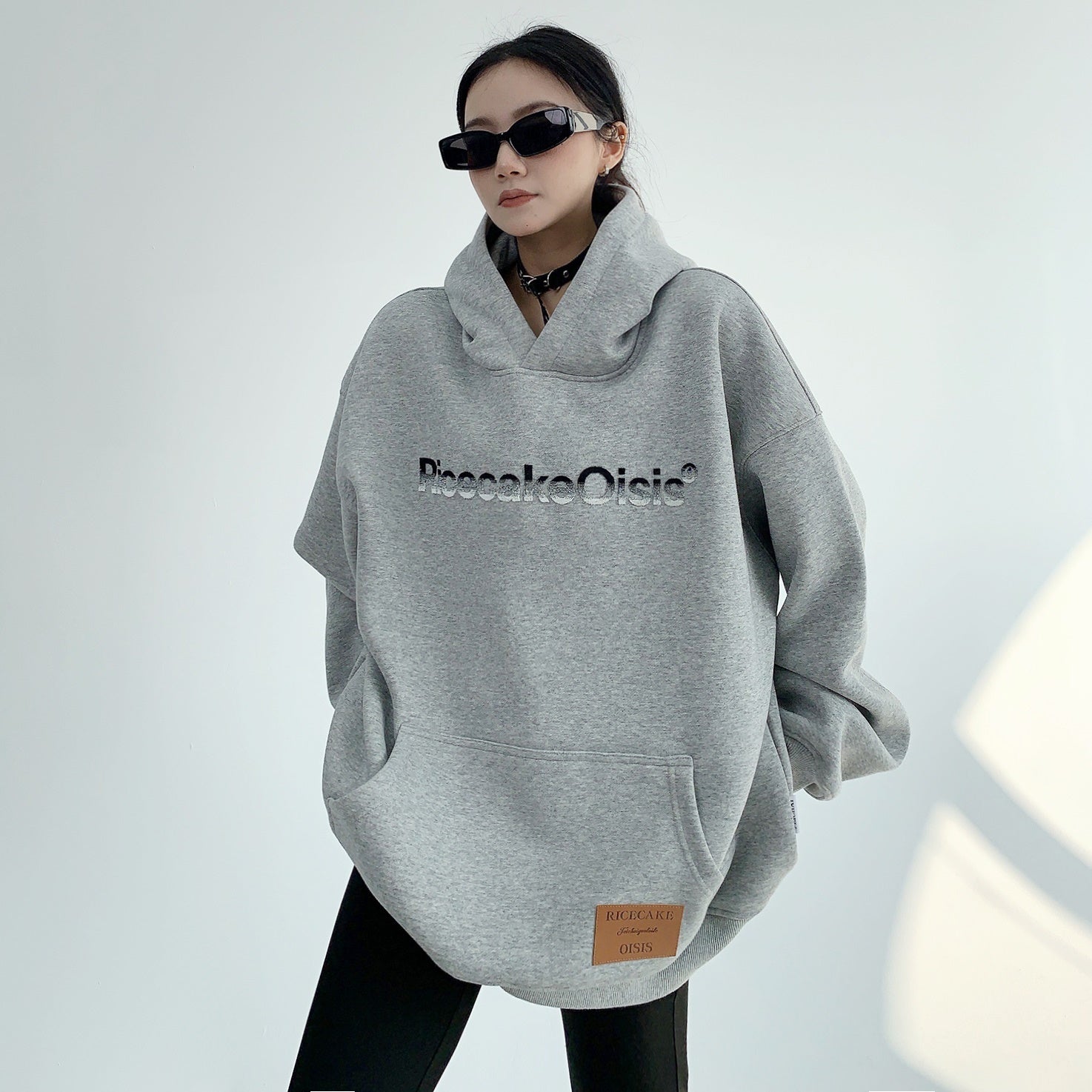 Toothbrush Embroidered Hoodie MW9643