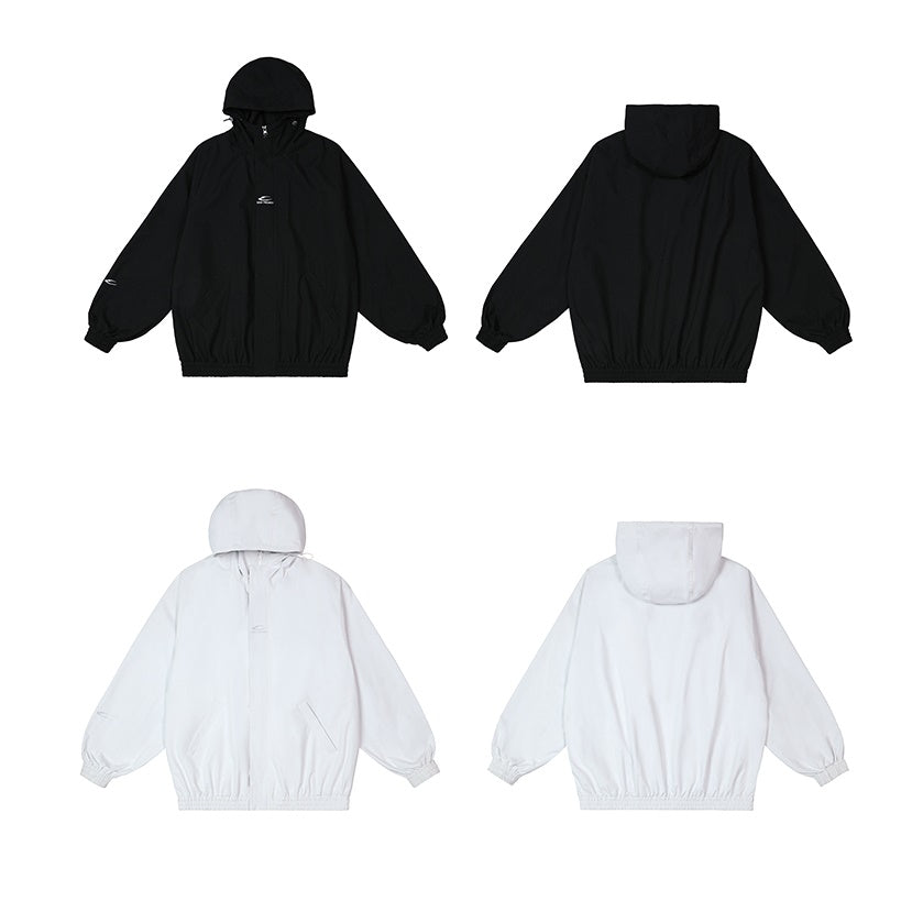 loose mountain three-proof hooded jacket EZ098