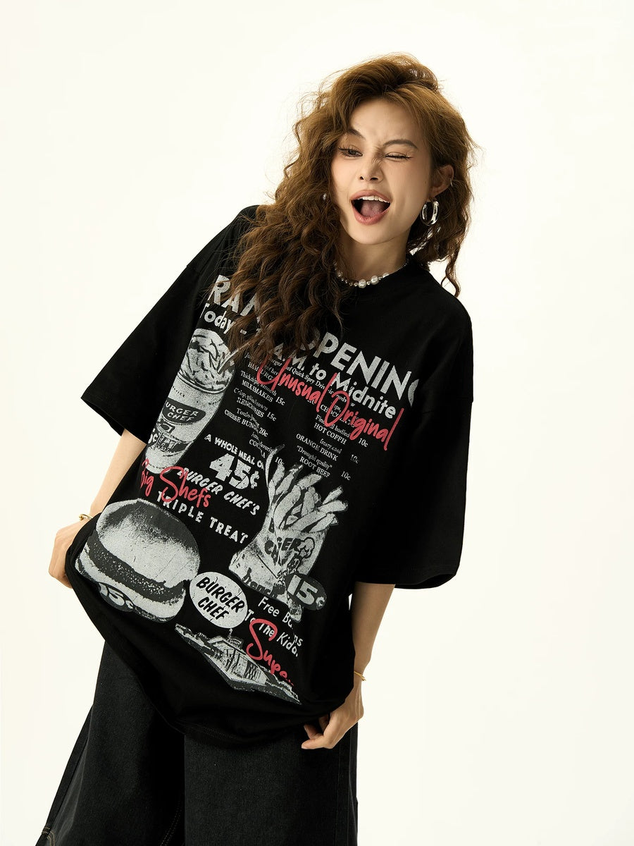 ヴィンテージダイナーグラフィックTシャツ MW10399