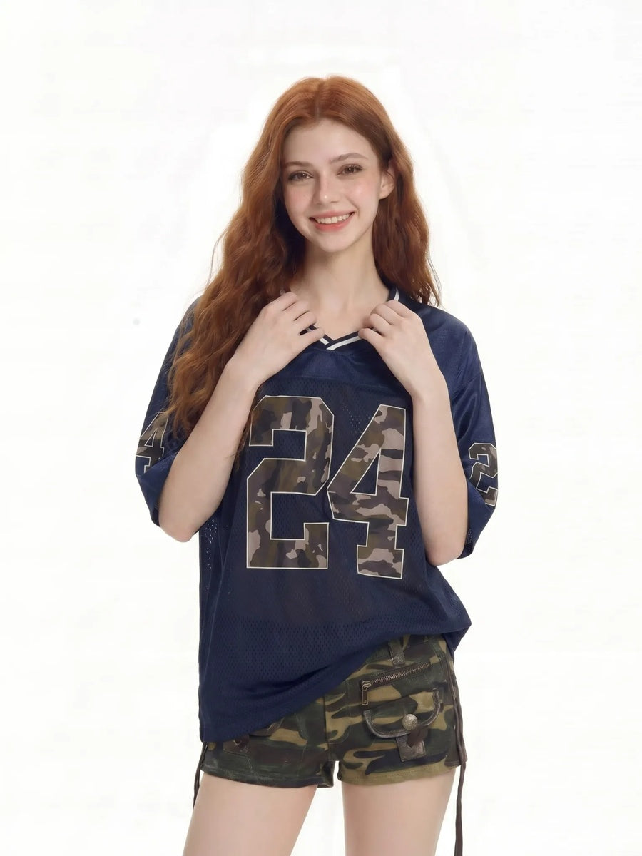 カモフラメッシュゲームTシャツ MW10403