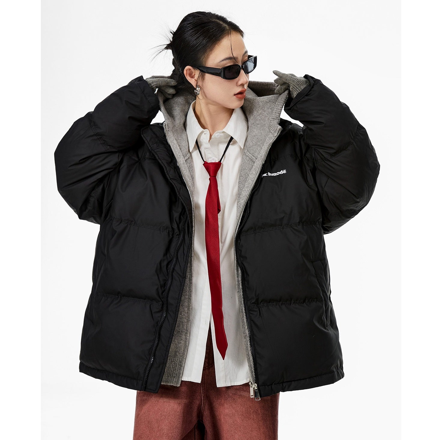 Stand Collar Light Down Jacket MW9664