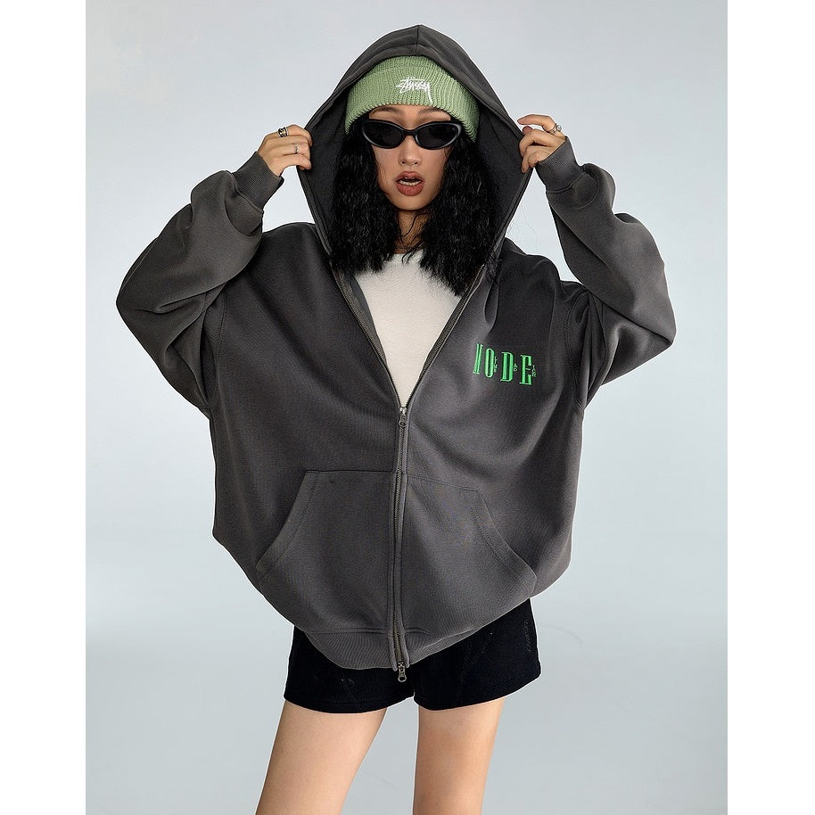 Heavyweight Graphic Logo OverSize Hooded Parka MW9321