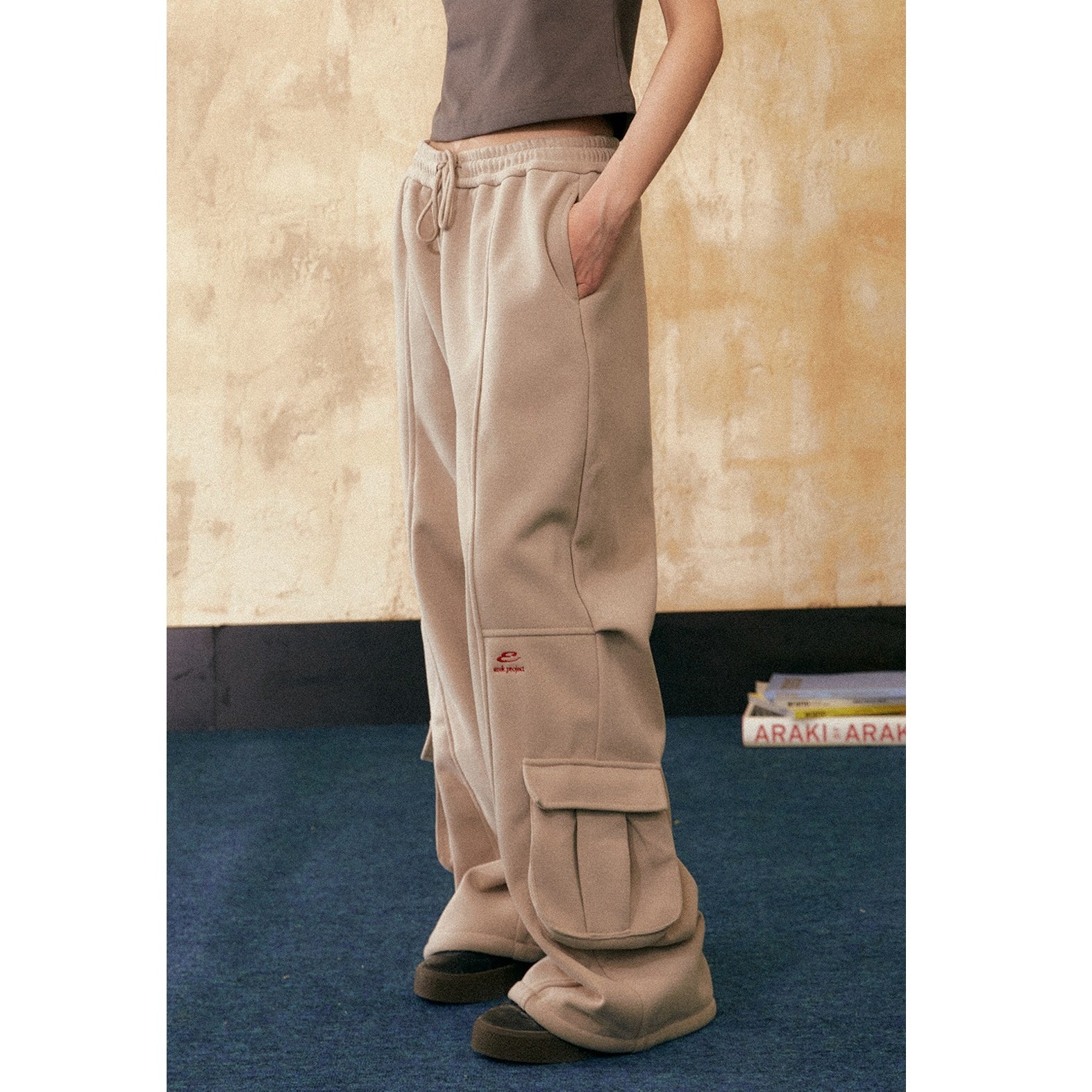 Loose Sports Style Cargo Sweat Pants EZ192