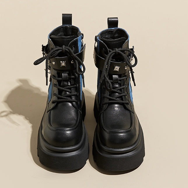 Metal Motif Chain Design Martin Boots GP2002