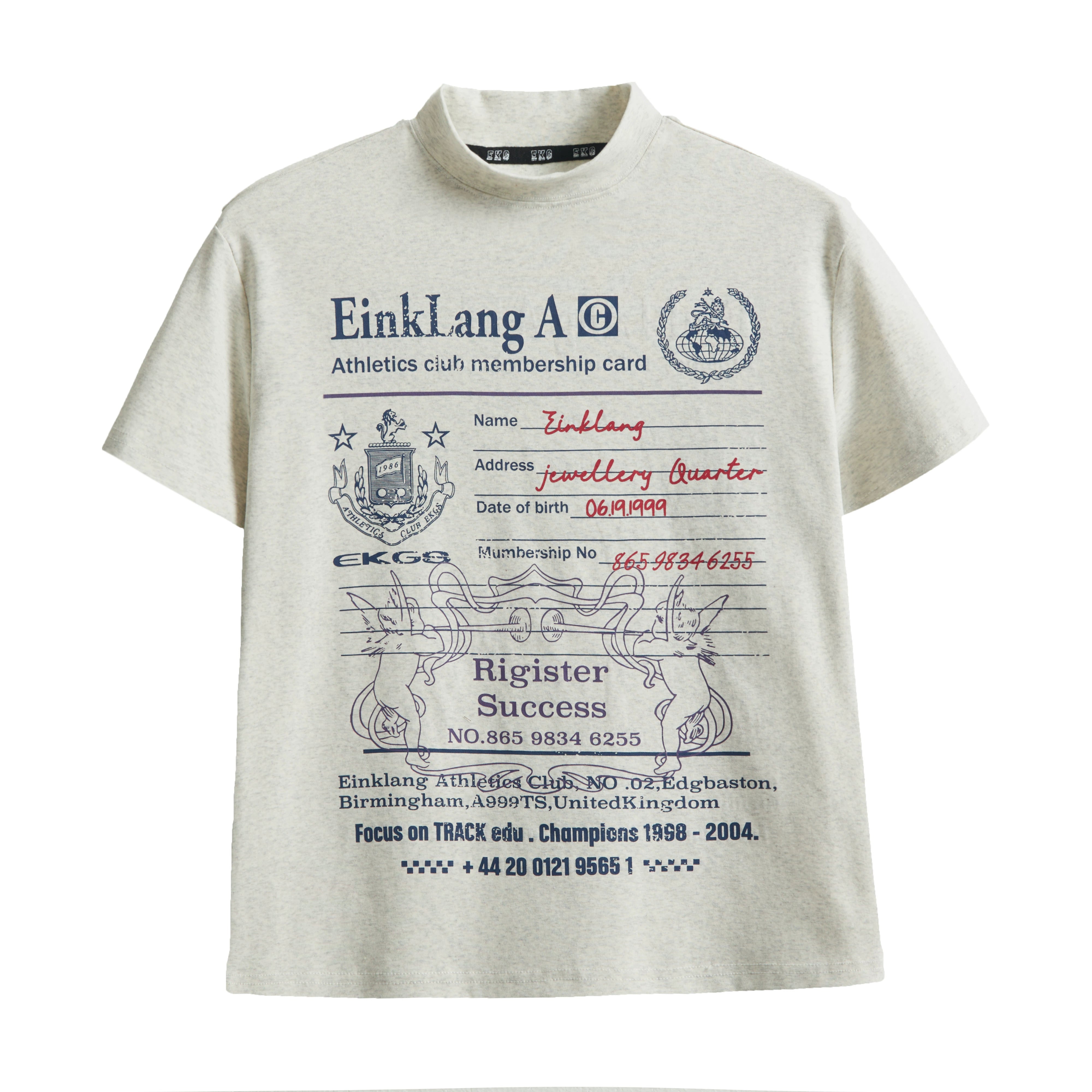 Vintage Monogram Print T-Shirt MW9231