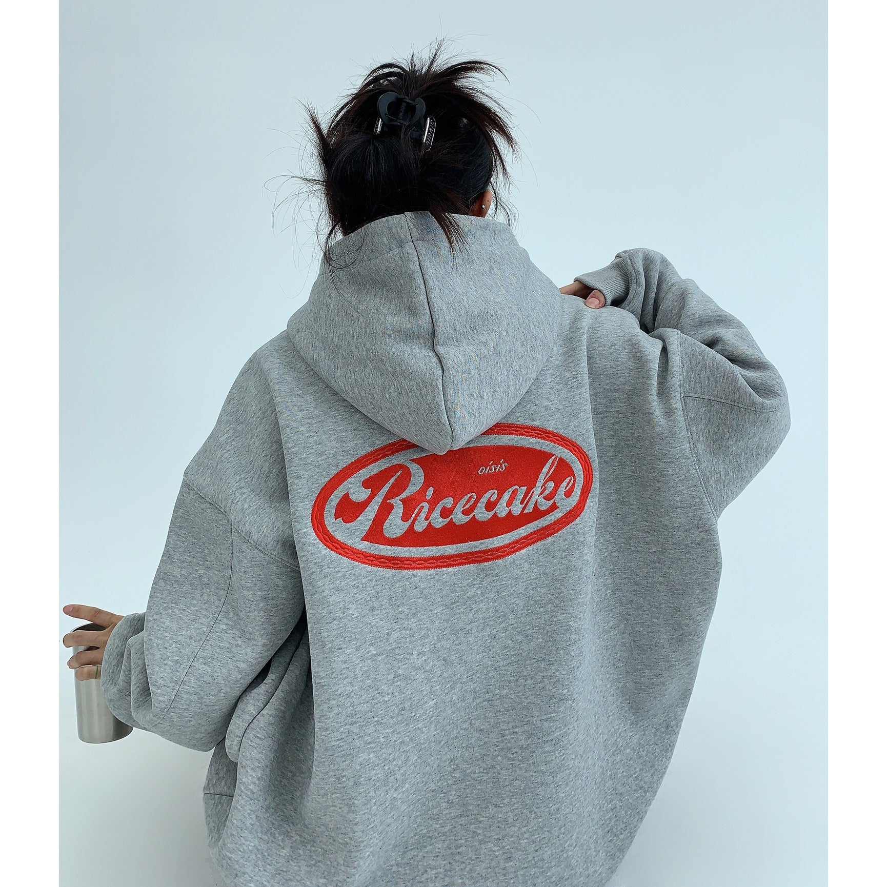 Heavy Industry Embroidery Loose Hoodie MW9591