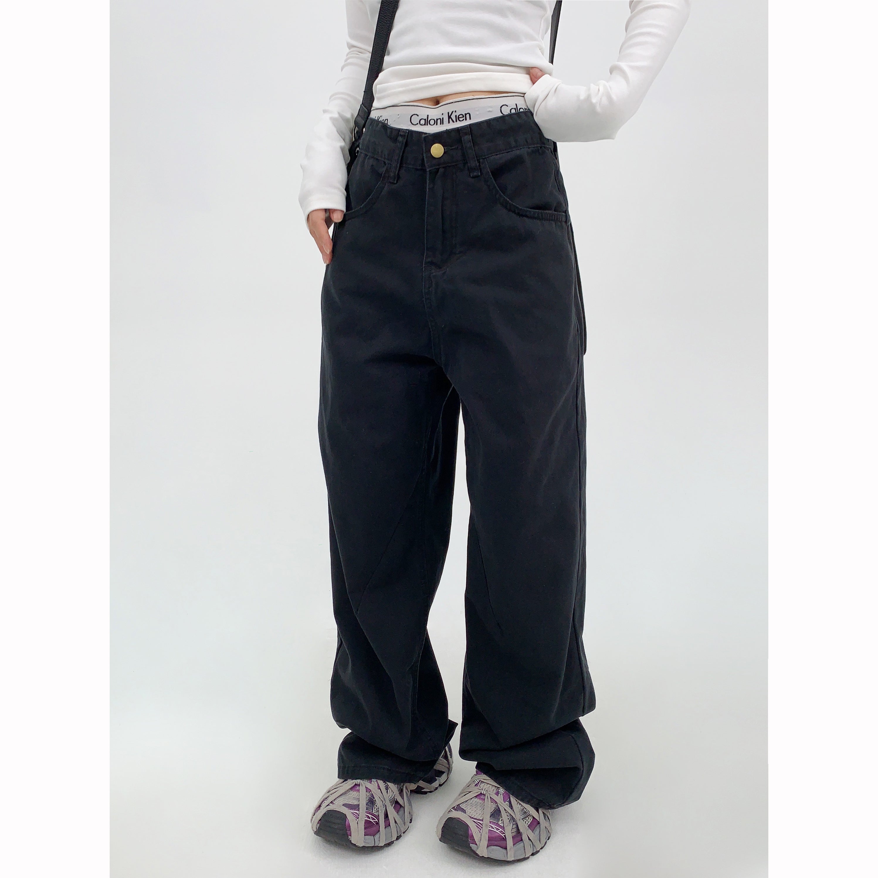 Loose Straight Casual Pants MW9567