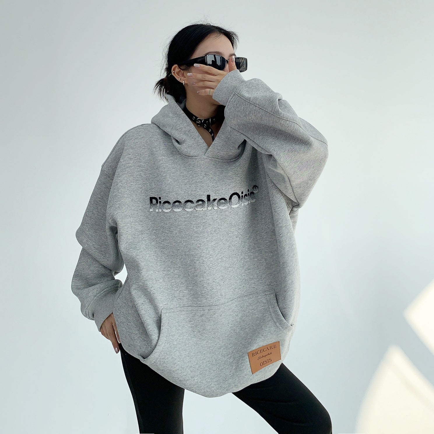 Toothbrush Embroidered Hoodie MW9643