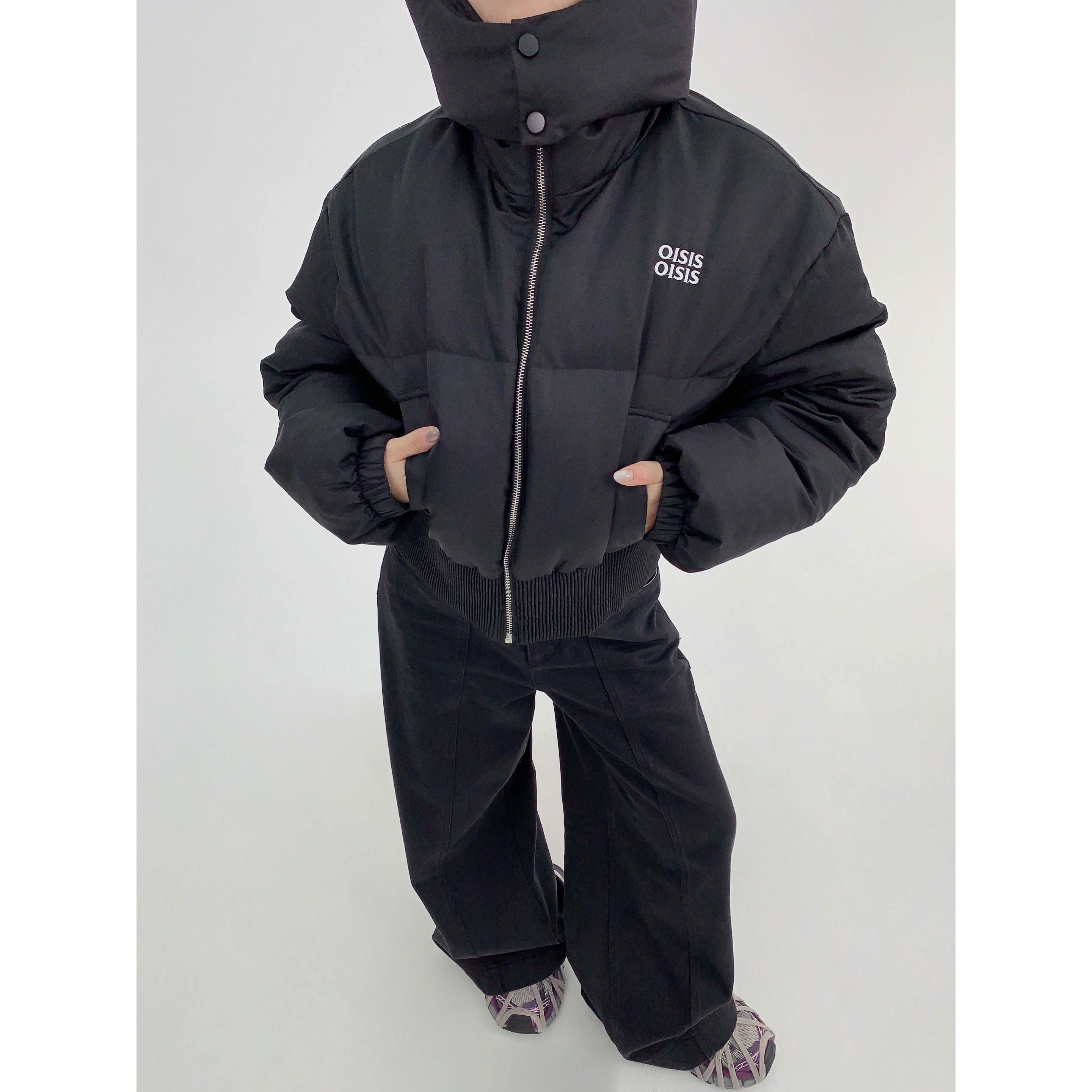 Widened Lib Hem Short Hooded Jacket MW9594