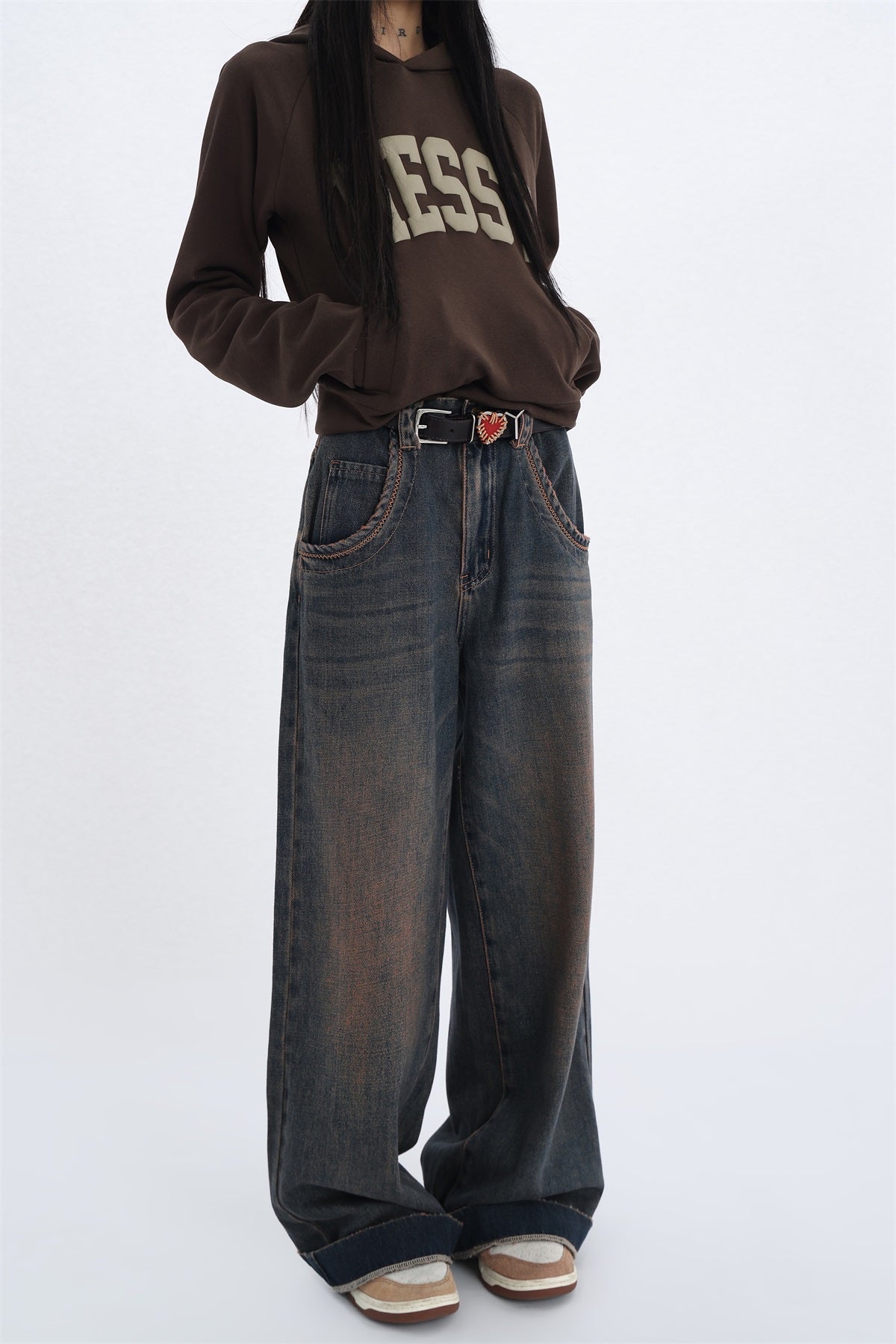 Wide leg jeans AC7015